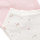 Essential Dribble Bib - Vanilla/Blossom Pink