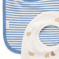 Purebaby Essential 2Pk Bib - Little Bear