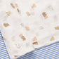 Purebaby Essential 2Pk Muslin Wrap - Little Bear