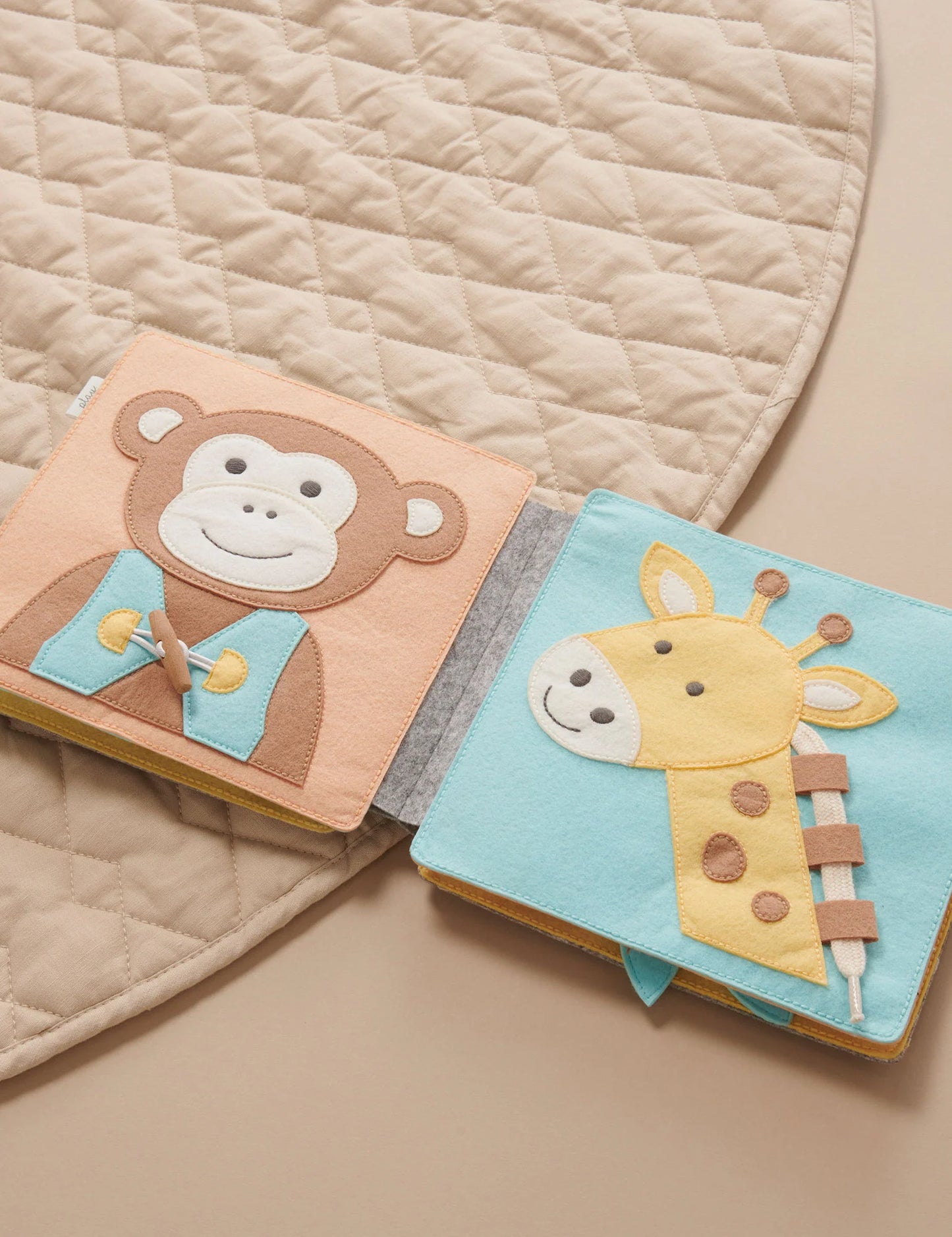 Felt Activity Book - Zoo Friends