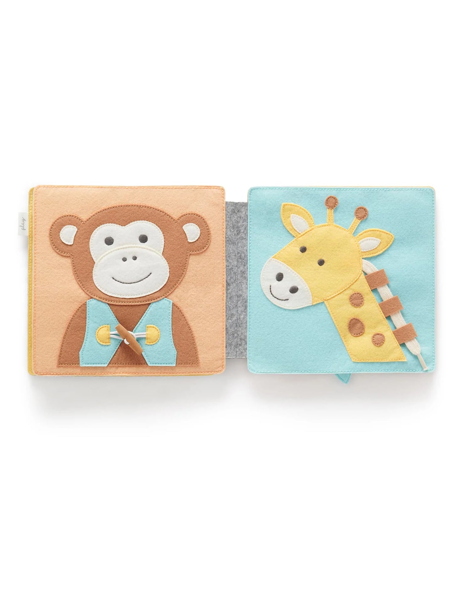 Felt Activity Book - Zoo Friends