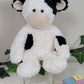 Wilbur The Black & White Cow Plush Toy
