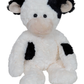 Wilbur The Black & White Cow Plush Toy