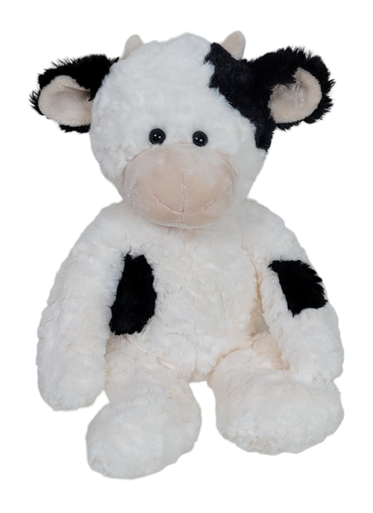 Wilbur The Black & White Cow Plush Toy