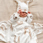 Swaddle & Beanie Set - Western Horse Shoe