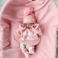 'Hello World' Chunky Knit Jumper - Peony