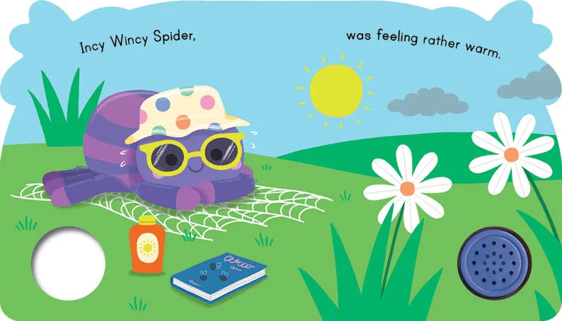 Button Sound Book - Incy Wincy Spider