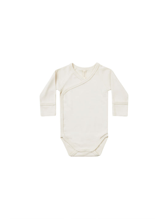 Quiny Mae Side Snap Bodysuit - Ivory