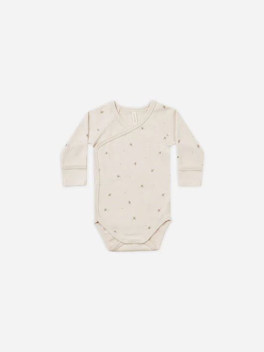 Quincy Mae Side Snap Bodysuit - Bees