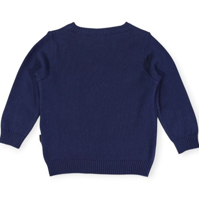 Tractor Sweater -  Navy
