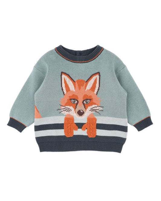 Mr Fox in Mittens Jumper