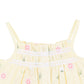Pia All Over Embroidery Dress - Lemon