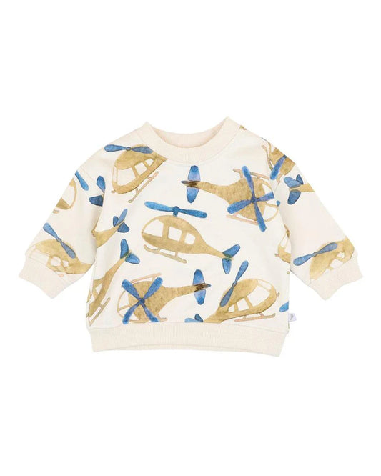 High Flyer Print Sweatshirt