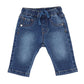 Boys Pull On Jeans - Mid Indigo