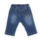 Boys Pull On Jeans - Mid Indigo