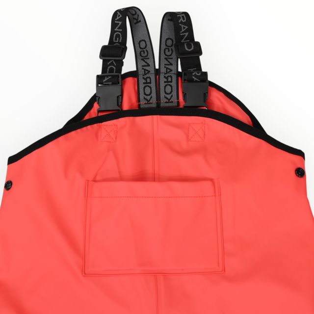 Rain Overalls - Red
