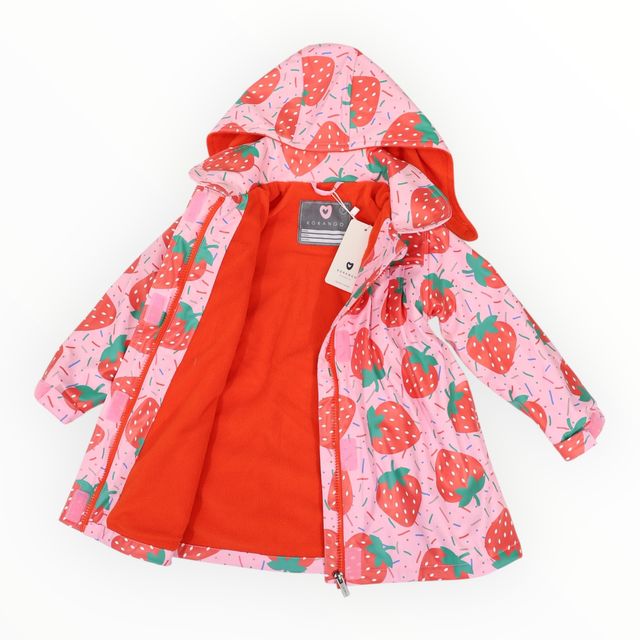 Raincoat Strawberries & Sprinkles - Pink