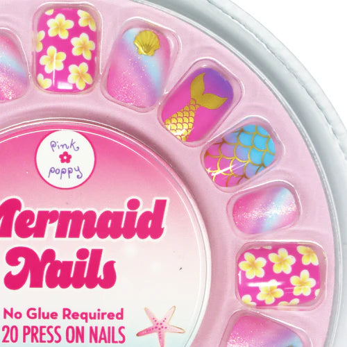 Mermazing Mermaid 3D Press On Nail
