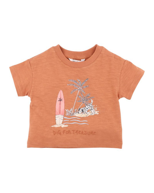 Max Dig For Treasure Tee - Clay