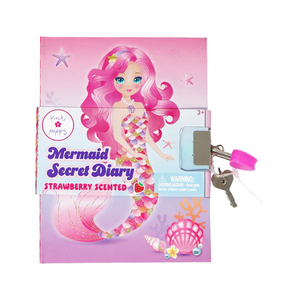 Mermazing Mermaid Scented Lockable Diary