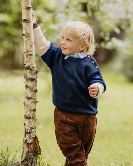 Jake Tan Pull On Cord Pants