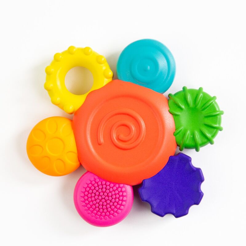 Sassy Baby - Flower Silicone Rattle