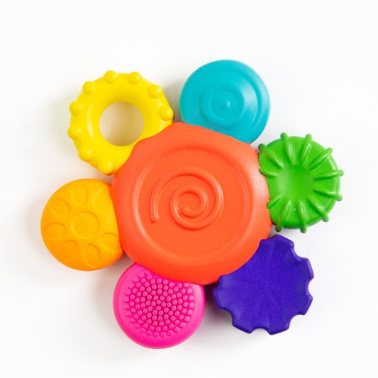 Sassy Baby - Flower Silicone Rattle