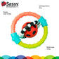 Sassy baby - Spin and Chew Ring Rattle