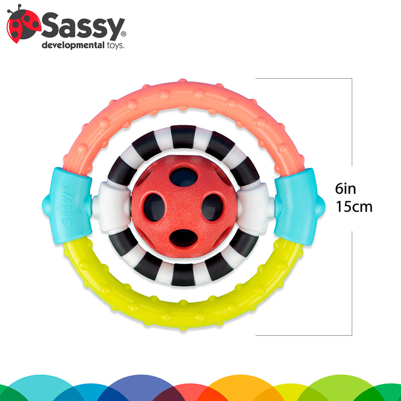 Sassy baby - Spin and Chew Ring Rattle