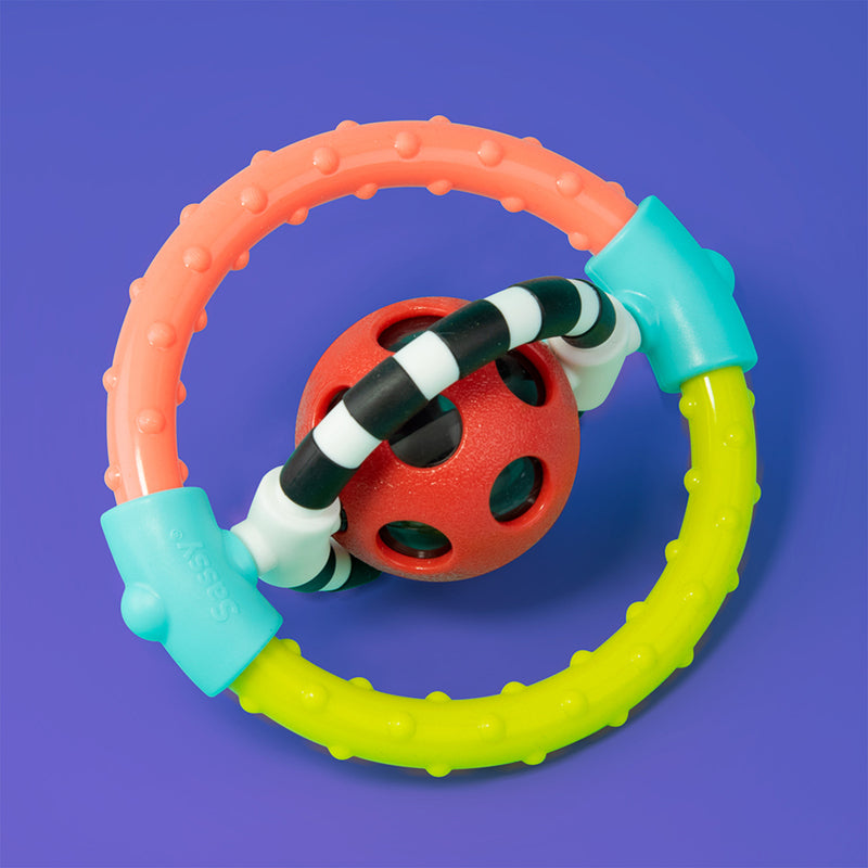 Sassy baby - Spin and Chew Ring Rattle