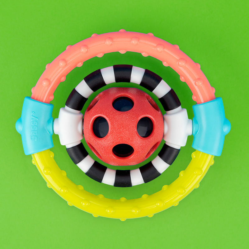 Sassy baby - Spin and Chew Ring Rattle