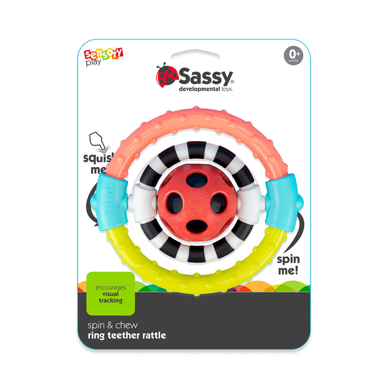 Sassy baby - Spin and Chew Ring Rattle