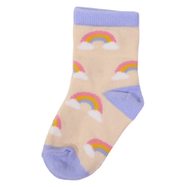 Socks 3 Pk - Sunshine & Rainbows