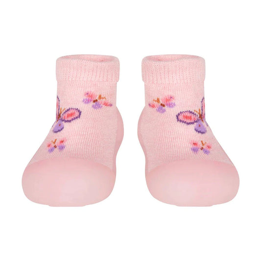 Toshi Hybrid Walking Socks - Butterfly Bliss