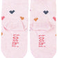 Toshi Organic Ankle Jacquard Socks - Hearts