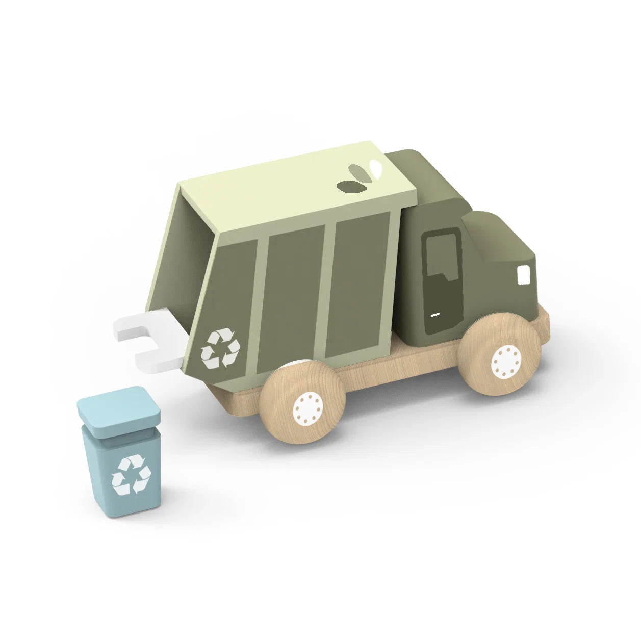 Speedy Monkey Garbage Truck