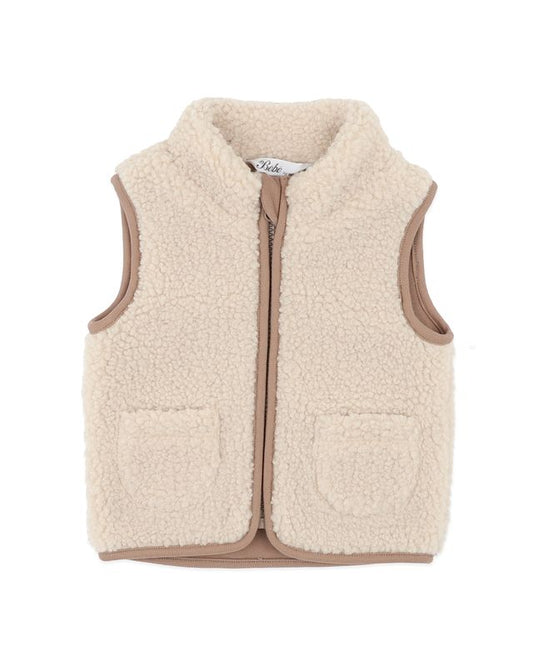 Sherpa Vest - Natural