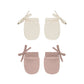 Quincy mae No Scratch Mittens - Natural Mauve