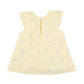 Bonnie Embroidered Dress - Yellow