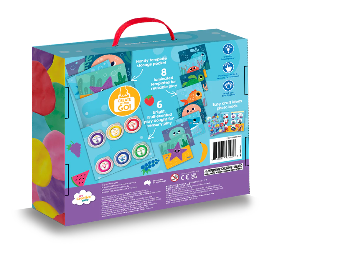 First Crafts Under the Sea Dough Sensory Craft Box