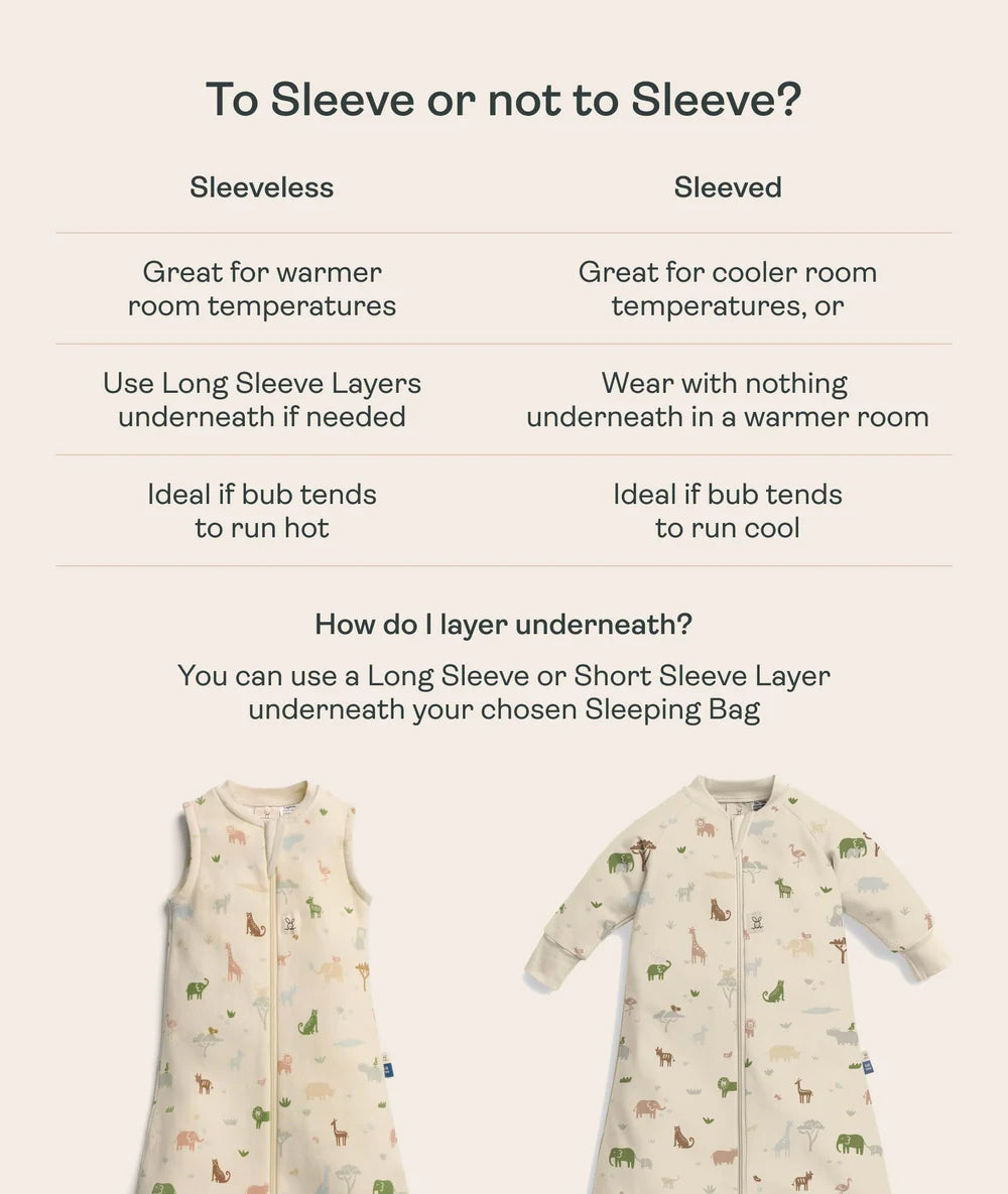 Jersey Sleeping Bag N/S 1.0 TOG - Savannah