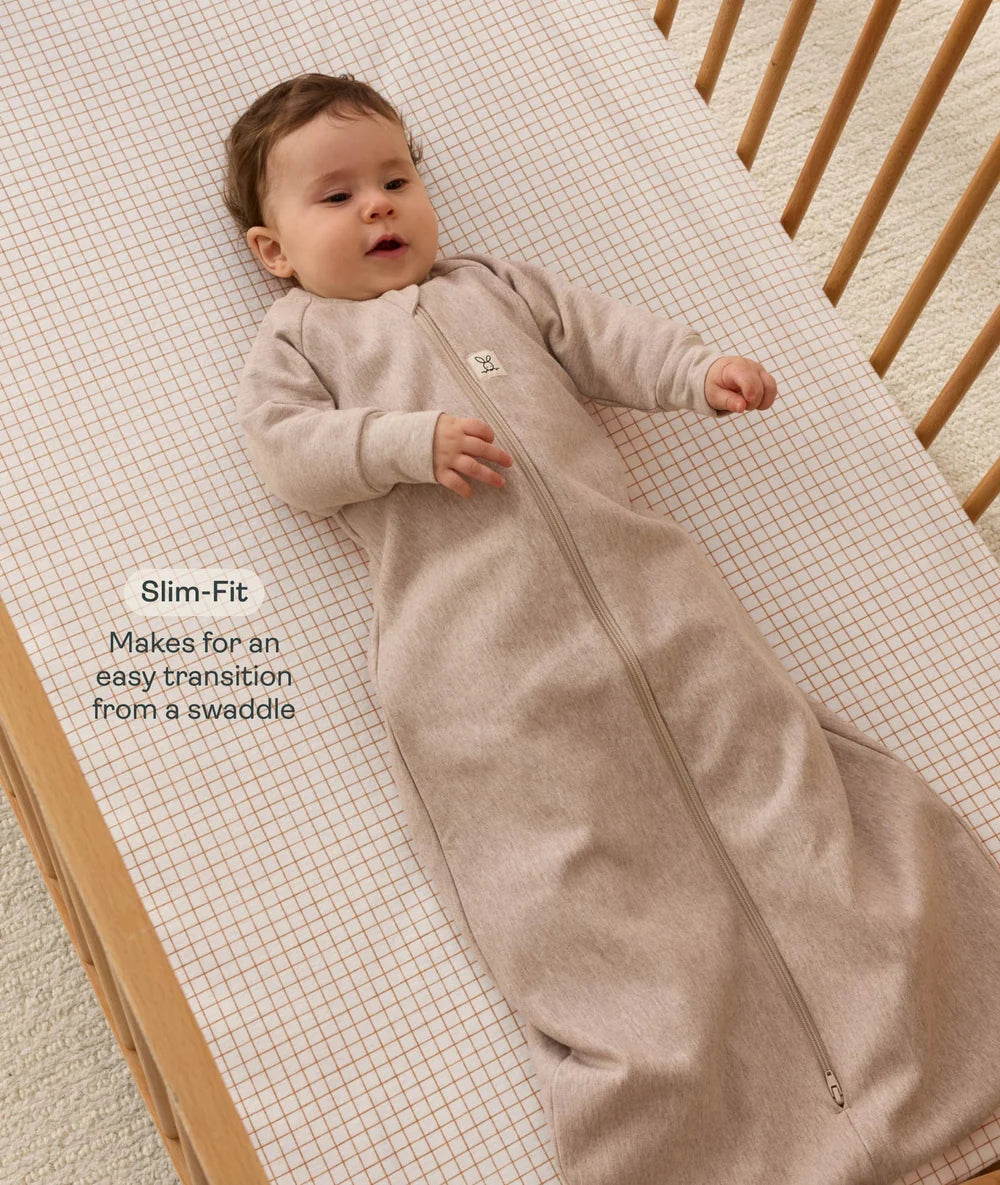 Jersey Sleeping Bag L/S 1.0 TOG - Taupe Marl