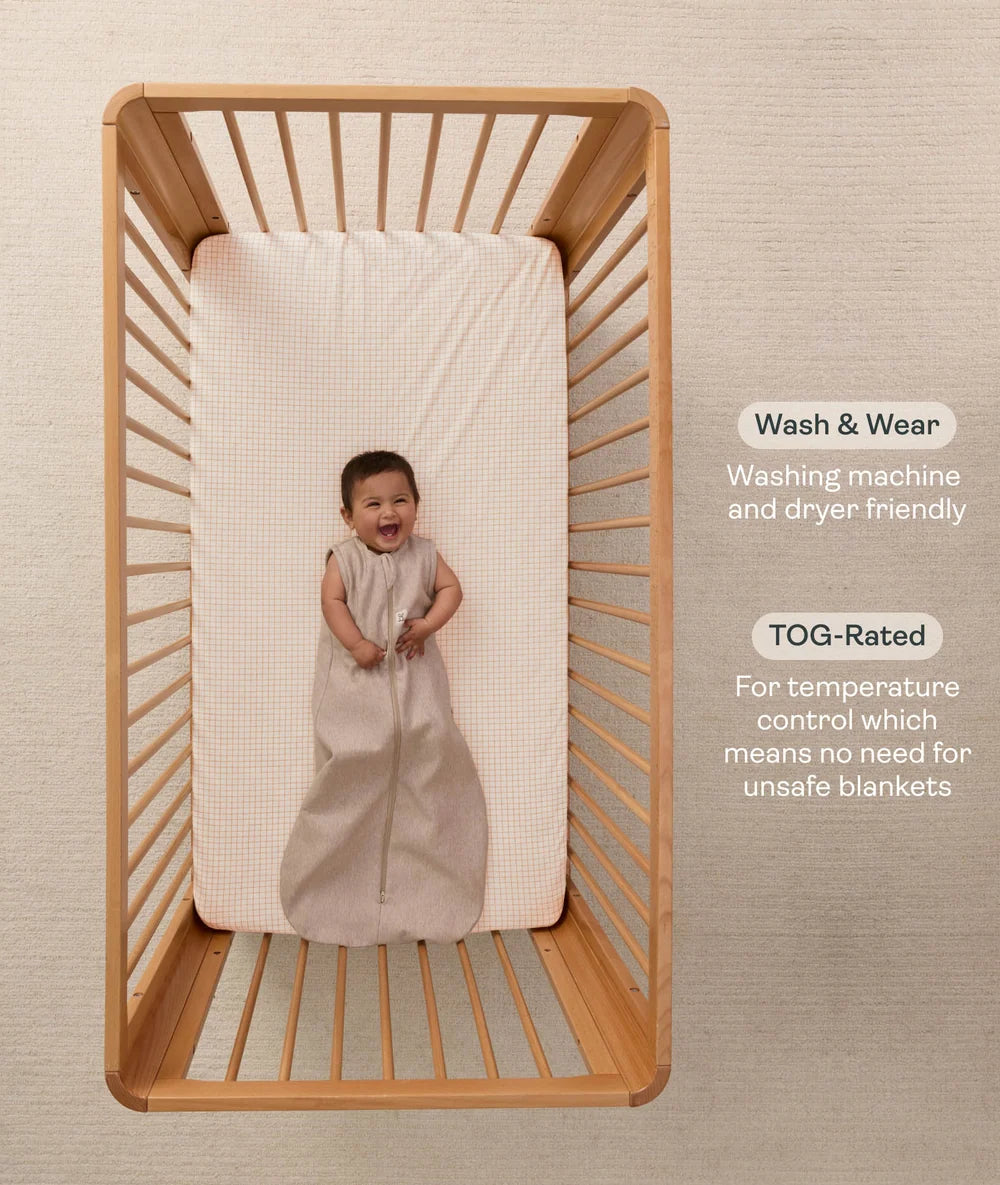 Jersey Sleeping Bag N/S 1.0 TOG - Taupe Marl