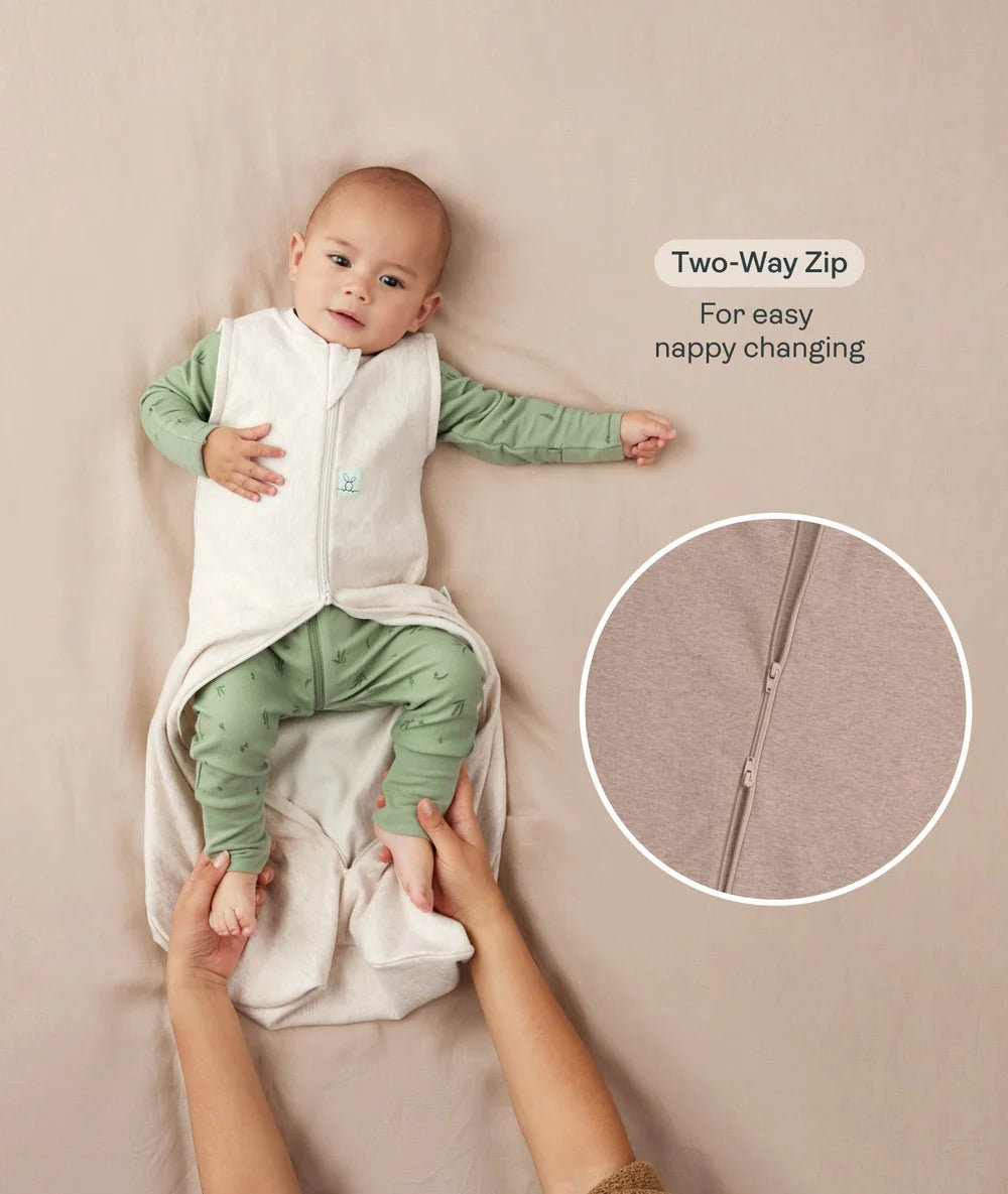 Jersey Sleeping Bag L/S 1.0 TOG - Taupe Marl