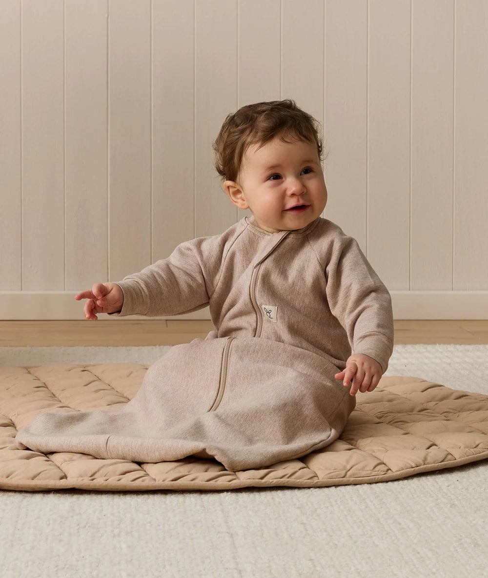 Jersey Sleeping Bag L/S 1.0 TOG - Taupe Marl