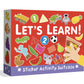 Sticker Activity Suitcase - Let's Learn