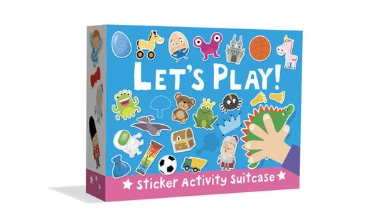 Sticker Activity Suitcase - Let's Play