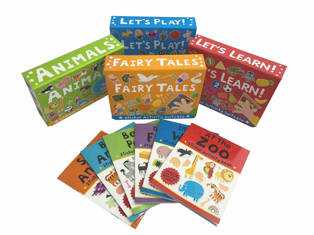 Sticker Activity Suitcase - Let's Learn