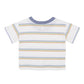 Wildings Stripe Pocket Tee - White Stripe