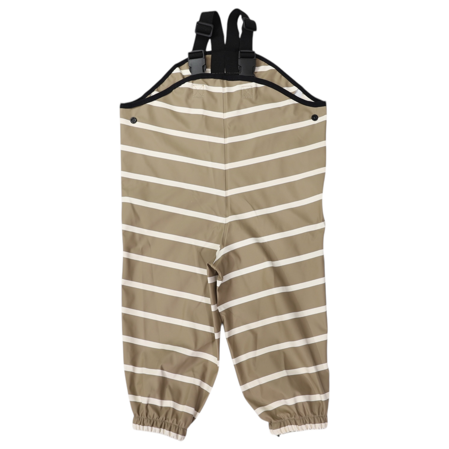 Striped Colour Change Overalls - Chestnut